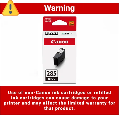 Miniatura 5 de Canon Tinta original PG-285 Negra, estándar (paquete de 2)
