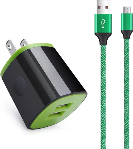 Miniatura 9 de Cubo de carga con cable micro USB, cable de carga rápida compatible con Samsung Galaxy S7/S6/Edge/Active S5 S4 Note 5/4, J7 J3 J2 A7 A10S A10 A6