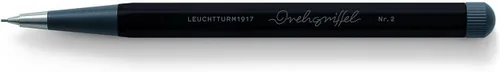 Miniatura 17 de LEUCHTTURM1917 - Lápiz mecánico Drehgriffel - Lápiz de escritura recargable con plomo de grafito HB de 0.7 mm (albaricoque)