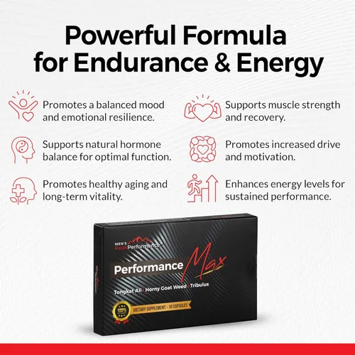Miniatura 2 de Suplemento maximizador de masculinidad para hombres – Energía, resistencia y resistencia para mejorar el rendimiento con hierba de cabra cachonda