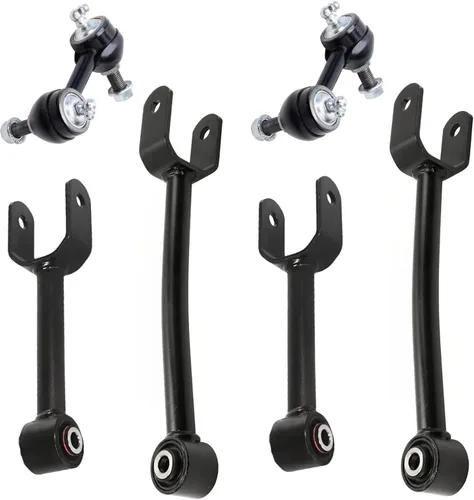 Miniatura 75 de Detroit Axle - Kit de extremo delantero para Chrysler 300 Dodge Charge Challenger 2011-2023, 2 brazos de control inferiores traseros 2 rótulas