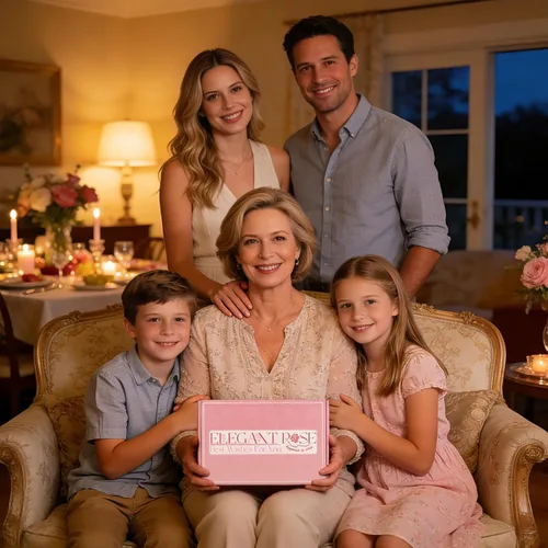 Miniatura 2 de Set de regalo de regalo de color rosa para mujer, caja de regalo de cumpleaños rosa para mujeres, cesta de regalo de spa para mamá, hermana, mejor