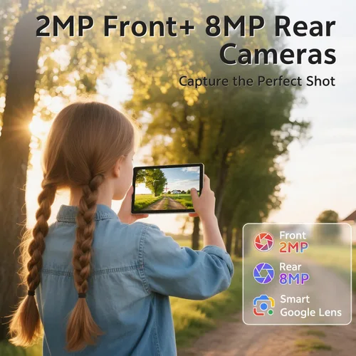 Miniatura 6 de SVITOO Tablet Android de 10 pulgadas, tableta Android 16 para niños y adultos, 20 GB de RAM, 32 GB de almacenamiento, 1 TB expandible, cámaras