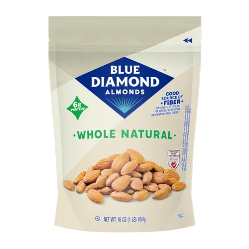 Miniatura 24 de Blue Diamond Almonds, Almendras espolvoreadas de cacao asadas al horno, 14 onzas