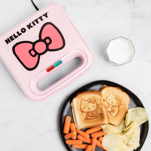 Miniatura 12 de Uncanny Brands Sandwichera Disney Mickey y Minnie Mouse - Pequeño aparato de cocina
