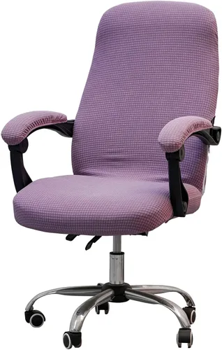 Miniatura 24 de Melaluxe Funda para silla de oficina con fundas para reposabrazos, funda elástica universal para silla de escritorio, fundas para silla