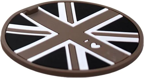 Miniatura 2 de 1 posavasos de silicona suave para Mini Cooper R50 R52 R53 R61 R60 R55 R56 R57 R58 R59 F54 F55 F56 F57 F60 Clubman Countryman, 1 unidad, 2.56