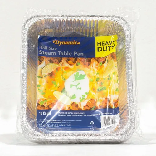 Miniatura 9 de Dynamic Sartén de aluminio resistente (paquete de 24) bandeja de 17.98 x 13.23 x 2.83 pulgadas, para asar, tamaño compacto, apto para horno