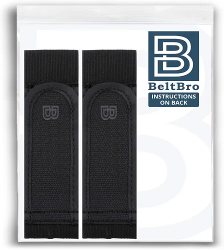 Miniatura 6 de BeltBro Titan - Cinturón elástico sin hebilla para hombre, se adapta a trabillas de cinturón de 1.5 pulgadas, cómodo y fácil de usar