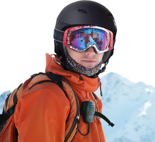 Miniatura 2 de NHH Casco de esquí y snowboard, casco de deportes de nieve, compatible con forro extraíble y almohadillas para los oídos para hombres, mujeres
