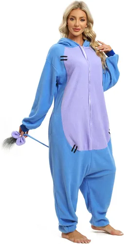 Miniatura 7 de NAITOKE Pijama de animal para adultos, disfraz de Halloween, cosplay