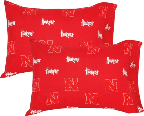 Miniatura 49 de College Covers Everything Comfy Nebraska Cornhuskers Funda de Almohada, Almohada Corporal, 20" x 60", Incluye 1 Funda de Almohada