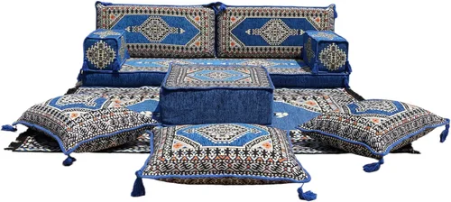 Miniatura 21 de arabicsofa Sofá de piso árabe Jalsa - Sofá tradicional hecho a mano para sala de estar