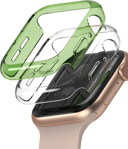 Miniatura 18 de Ringke Funda delgada para Apple Watch Series 6, 5, 4 (1.575 pulgadas), SE 3, 2, 1 (1.575 pulgadas), funda delgada y ligera para mujeres y hombres