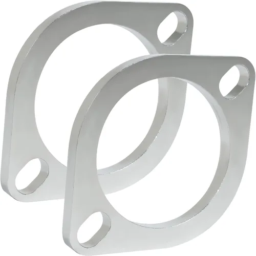 Miniatura 3 de Kit de conexión de brida de escape de 2 pernos de 3 pulgadas/2.992 in, kit de brida de escape y junta de escape con pernos y tuercas para tubo