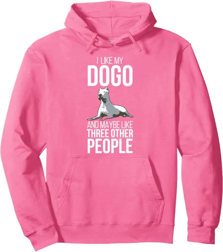 Miniatura 9 de Dogo Argentino Dog Pet Love Rescue Retro Hombres Mujeres Bark Pullover Hoodie