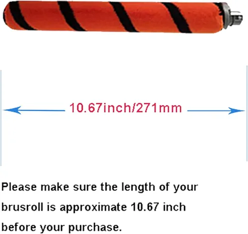 Miniatura 2 de Paquete de 2 cepillos de repuesto compatibles con Shark Apex AX950 AX951 AX952 AZ1000 AZ1002 y Duoclean NV830 NV831 NV835 UV700 ZU700C ZU701 ZU780