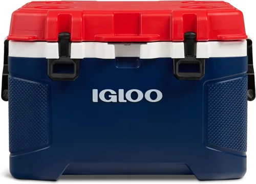 Miniatura 11 de Igloo Trailmate Cooler Cofre de hielo con carcasa dura aislada Hueso de 50 cuartos