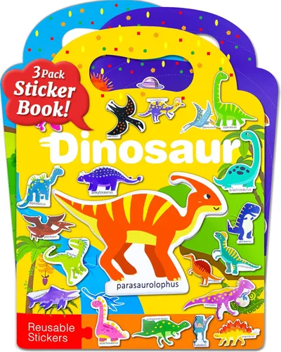 Miniatura 7 de Benresive Libro de calcomanías reutilizables para niños pequeños y calcomanías para niños, juguetes de viaje para niños, actividades