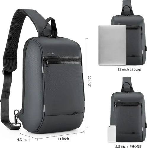 Miniatura 3 de VGOAL Mochila antirrobo para laptop