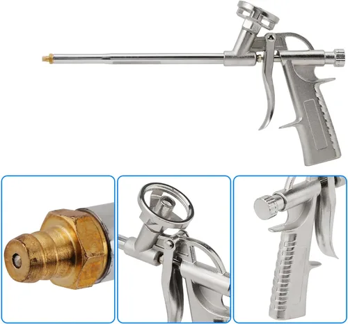 Miniatura 4 de Uds espuma expandible pistola de pulverización sellador dispensación PU herramienta aplicador aislante gran cosas aplicador de espuma Insulg 3.94 X