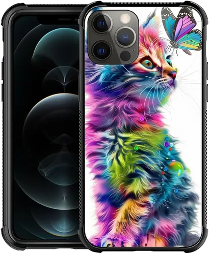 Miniatura 11 de CARLOCA Funda compatible con iPhone 11 Pro Max, patrón de carretera del desierto naranja alienígena, ultra protección, a prueba de golpes