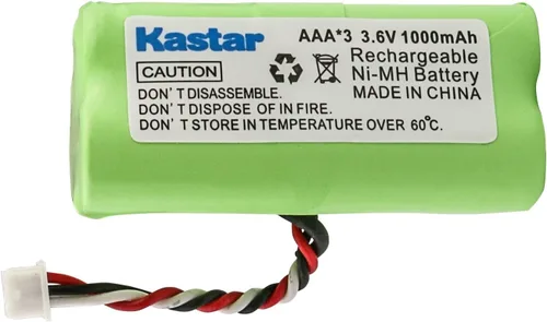 Miniatura 2 de Kastar Paquete de 3 baterías recargables AAA 3.6V 1000mAh Ni-MH de repuesto para símbolo de cebra y Motorola 82-67705-01 Símbolo LS-4278 LS4278-M