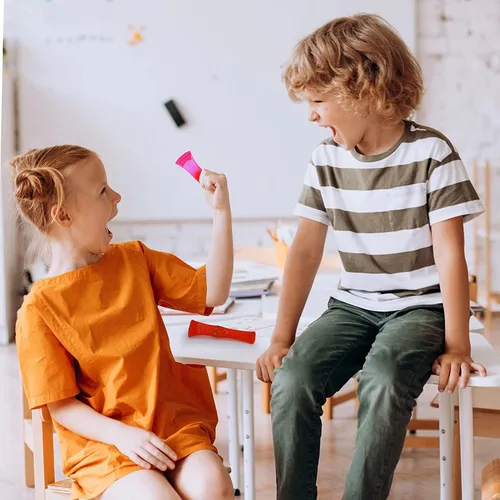 Miniatura 5 de Luusy - Juguetes para ansiedad de 24 piezas, con canica y malla, alivian el estrés sensorial y aumentan la concentración para adultos y niños