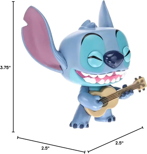Miniatura 9 de Funko Pop Disney: Lilo y Stitch - Figura de vinilo coleccionable de Stitch con ukelele - Idea de regalo - Mercancía oficial - Juguetes para niños