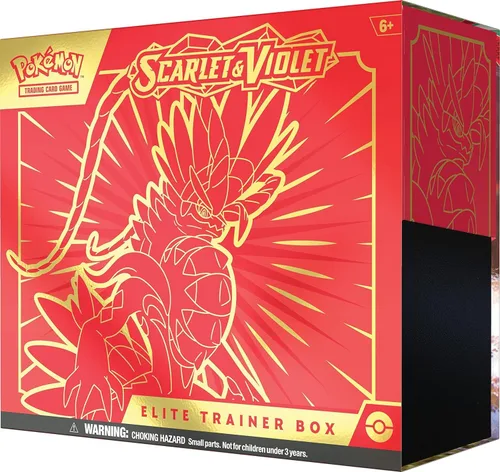 Miniatura 3 de Pokémon TCG: Estuche de Entrenador Élite Scarlet & Violet (Miraidon Púrpura o Koraidon Rojo, Color Aleatorio)