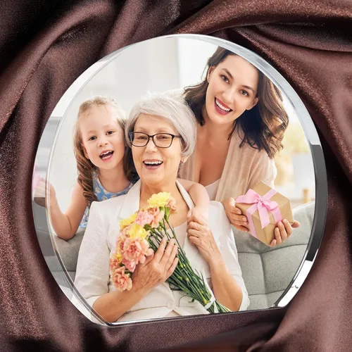 Miniatura 3 de Marcos de fotos personalizados, marco de fotos acrílico con texto fotográfico, regalos de cumpleaños personalizados para mujeres y hombres, regalos