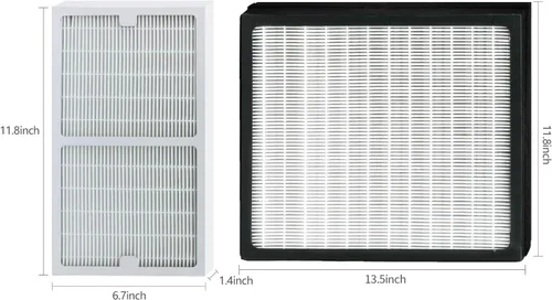 Miniatura 4 de Filtros Hepa de repuesto idylis IAP-10-280, compatibles Idylis (IAP10280) (1AP-10-280) (1AP10280)