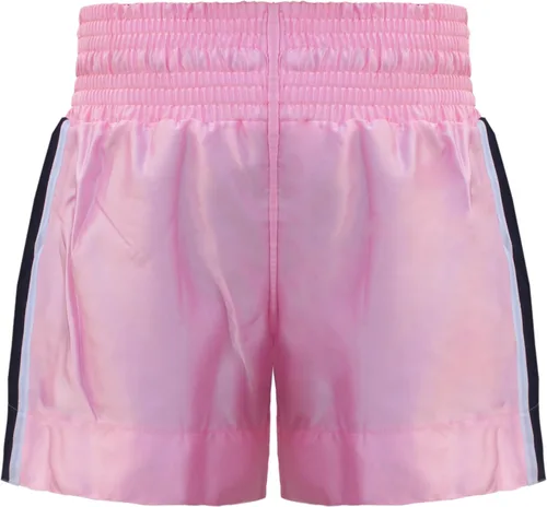 Miniatura 4 de Farabi Sports Muay Thai - Pantalones cortos de entrenamiento de artes marciales y artes marciales para mujer