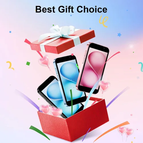 Miniatura 2 de Mini teléfono 4G desbloqueado Mini Smartphone 4GB+128GB Batería más pequeña del mundo 2000mAh Pantalla táctil HD Teléfono móvil compacto para niños