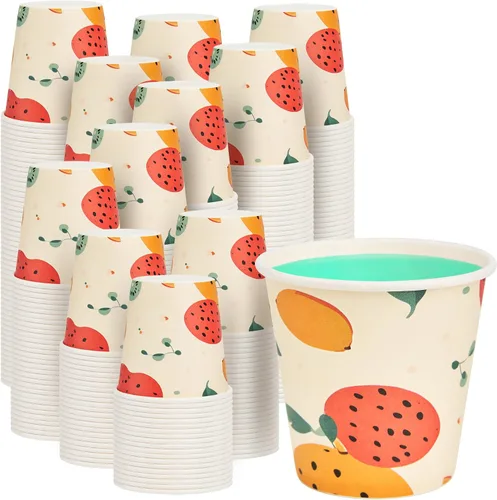 Miniatura 29 de METAPRINT 500 unidades de 12 onzas tazas de papel desechables para café, tazas de papel blancas para café caliente para cafeterías, bistrós, fiestas