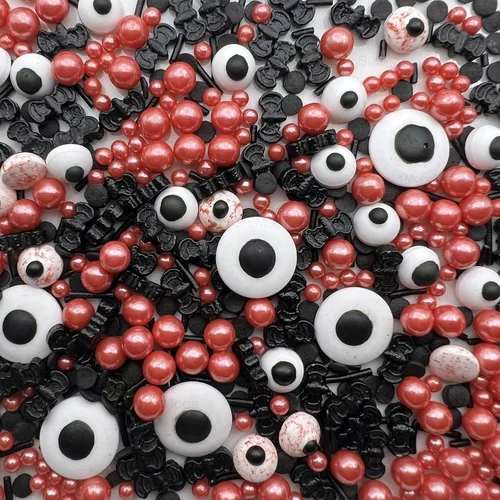 Miniatura 20 de SE Si&Moos Gránulos de estrellas blancas para decoración de pasteles, decoración de pasteles de estrellas, estrellas blancas comestibles grandes