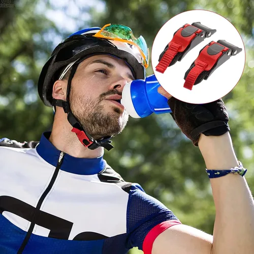 Miniatura 5 de iplusmile Kit de hebilla de correa de barbilla de liberación rápida para casco de motocicleta, reemplazo de hebilla de casco de metal para ajuste
