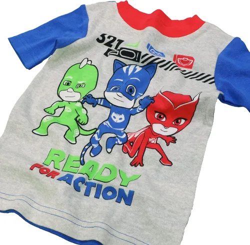 Miniatura 3 de PJ Masks Pijama de algodón ajustada para niños
