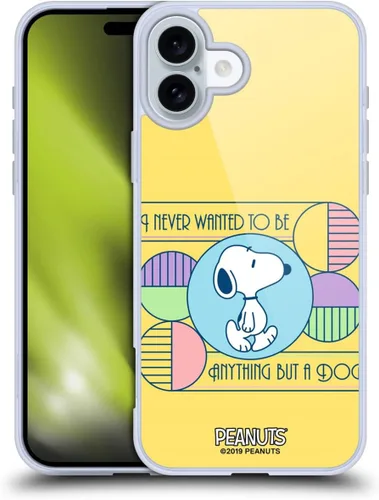 Miniatura 56 de Head Case Designs Snoopy Deco Dreams - Funda de gel suave con licencia oficial de Peanuts Blue Pattern compatible con Apple iPhone 7 Plus/iPhone 8