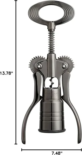 Miniatura 2 de Campagnolo Escurridor grande Metal, Negro, 13.8 x 7.5 x 3.1 in, Aluminio Negro (Chrome Black)