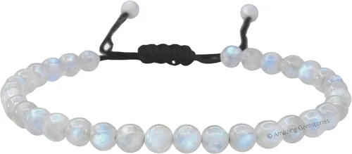 Miniatura 187 de Amazing Gemstone Crystal Anklet Ankle Bracelets for Women - Waterproof Beaded Healing Crystal Anklets, Plus Size Chakra Gemstone Bead Anklet