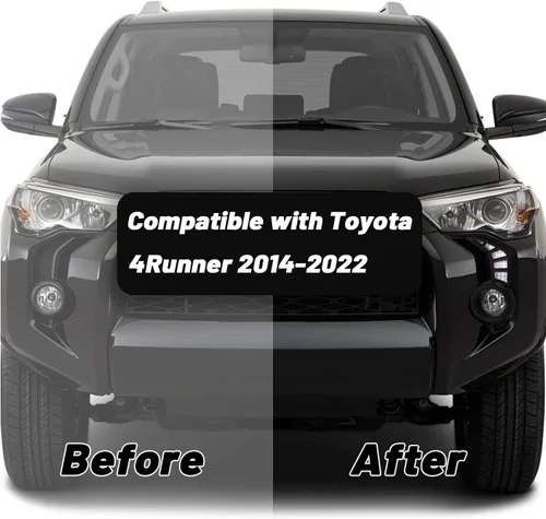 Miniatura 3 de Switchback - Lámpara LED ámbar blanca para parachoques delantero, antiniebla, diurna, señal de giro LED secuencial, compatible con Toyota 4Runner
