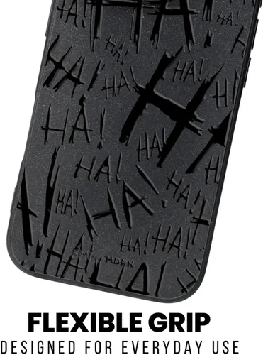 Miniatura 4 de SIMPLYMDRN Funda delgada para iPhone 13 - Diseño Joker Haha - Funda genial para hombres - Cubierta de diseñador de superhéroe villano - Delgada