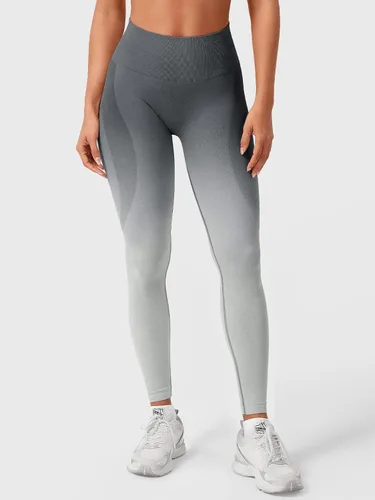 Miniatura 145 de HIGORUN - Leggings sin costuras para mujer, moldeadores, con diseño gráfico de sonrisas, de cintura alta, para el gimnasio, yoga o hacer ejercicio