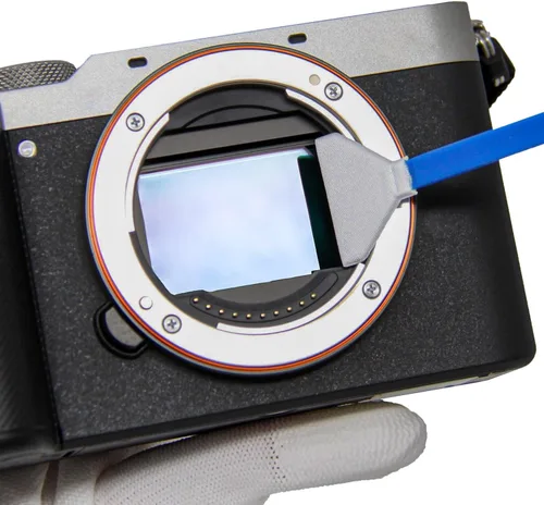 Miniatura 10 de UES Kit de limpieza de sensor de cámara de fotograma completo FFR24: hisopos de limpieza de sensores de 0.551 x 0.945 in y solución líquida