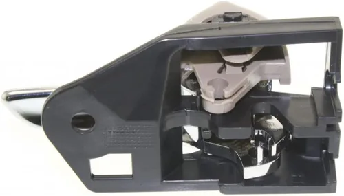 Miniatura 2 de Para Toyota Avalon 2005-2012 Manija de puerta interior delantera o trasera, lado del conductor palanca cromada Con botón de bloqueo de puerta