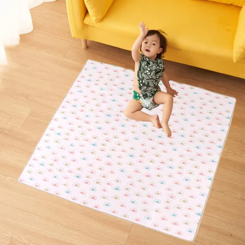 Miniatura 9 de Tapete para silla de bebé, tapete multiusos portátil para derrames de alimentos, para pícnic al aire libre en el hogar