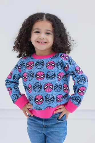 Miniatura 2 de Marvel Comics Spider-Man - Sudadera para niñas pequeñas y grandes