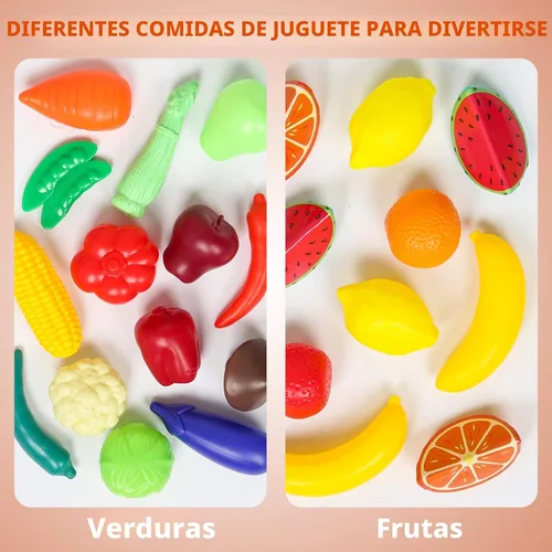 Miniatura 5 de Juego de alimentos Shimfun Play de 143 piezas de comida para niños de cocina – surtido de alimentos de juguete – Alimentos para niños – Juguetes
