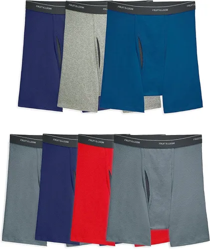 Fruit of the Loom Calzoncillos Coolzone tipo bóxer para hombre, absorben la humedad y son transpirables, varios colores